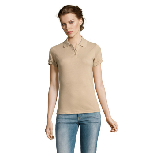 PRIME Damskie POLO 200g Sand S00573-SA-XL 