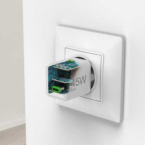 Ładowarka ścienna 45W Hama Supermini Biały VH020-02 (11)