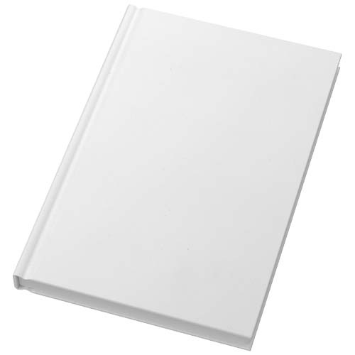 Notatnik Novella Brontë w formacie A5 z twardą okładką z papieru z recyklingu – 100 kartek Biały 21088701 (4)