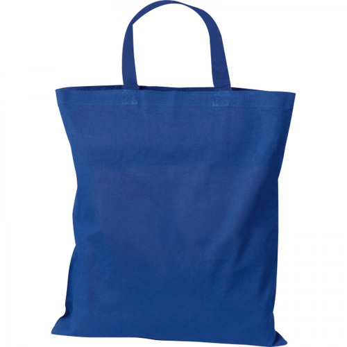 Torba bawełniana z krótkim uchem 140 g/m2 MARSHALL Niebieski 6068004 