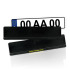 Ramka na rejestrację samochodową z recyklingu / RPLATE Czarny IP37071111 (3) thumbnail