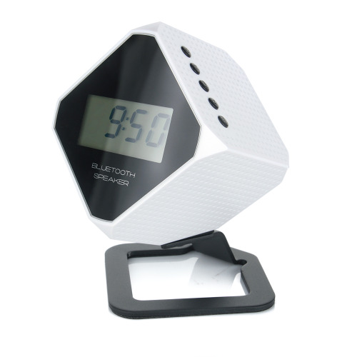 Głośnik bluetooth z zegarem Biały EG 006306 (1)