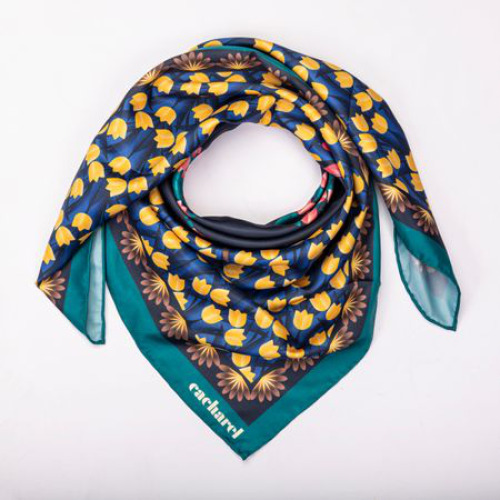 Apaszka Albane Green Granatowy CFL333T (2)