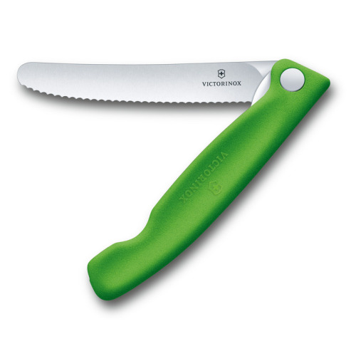 Składany nóż do warzyw i owoców Swiss Classic Victorinox zielony 67836F4B09 (1)