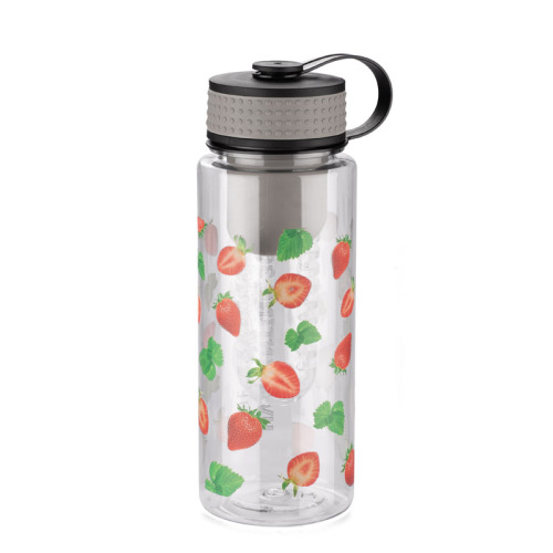Bidon z wkładem na owoce FRUGT 800 ml Szary 16222-14 (12)