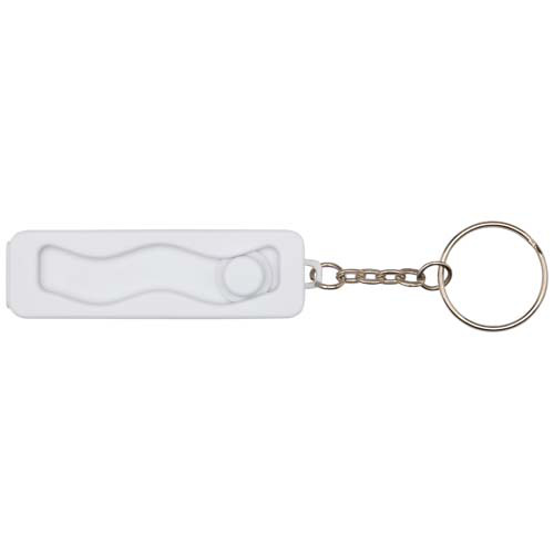 Aggia podstawka pod telefon z bambusa z zabawką sensoryczną z tworzyw sztucznych pochodzących z recyklingu Biały 12446001 (2)