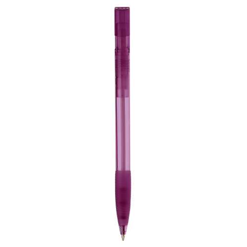 Transparentny długopis Nash Transparentny / purpurowy LT80802-N0472 (1)