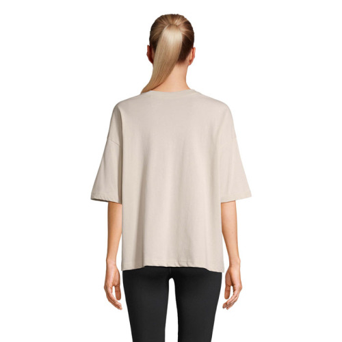 BOXY WOMEN T-SHIRT OVERSIZE Linen Twin S03807-LN-XL (1)