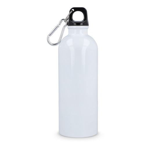 Butelka jednościenna ze stali nierdzewnej pochodzącej z recyklingu, 500 ml Biały LT98693-N0001 (5)