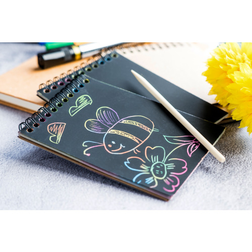 Notes tęczowa zdrapywanka BANGKOK Beżowy 374513 (8)