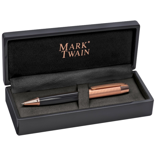 Długopis metalowy Mark Twain Czarny 1303403 (2)
