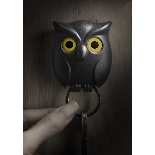 Wieszak na klucze Sowa Czarny QL10195-BK (4)