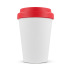 Filiżanka do kawy RPP z białym korpusem 250ml Biały / czerwony LT98867-N0121 (2) thumbnail