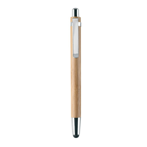 Bambusowy zestaw długopis  i o drewna MO8111-40 (1)