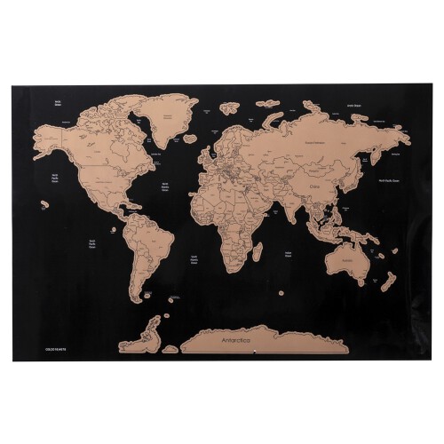 Mapa świata, zdrapka neutralny V7391-00 (2)