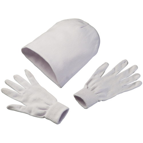 Czapka i rękawiczki UTRECHT biały 353606 (1)