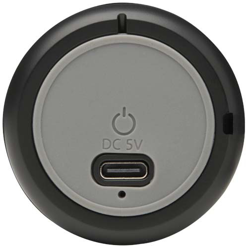 Velkis głośnik bezprzewodowy Bluetooth® o mocy 3 W z tworzyw sztucznych pochodzących z recyklingu Czarny 12448590 (6)