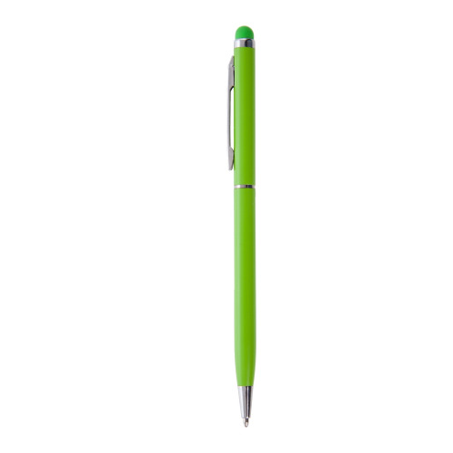Długopis, touch pen jasnozielony V1637-10 