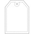 RFX™ reflective odblaskowa zawieszka z PVC, identyfikator Biały 1PR10601 (3) thumbnail