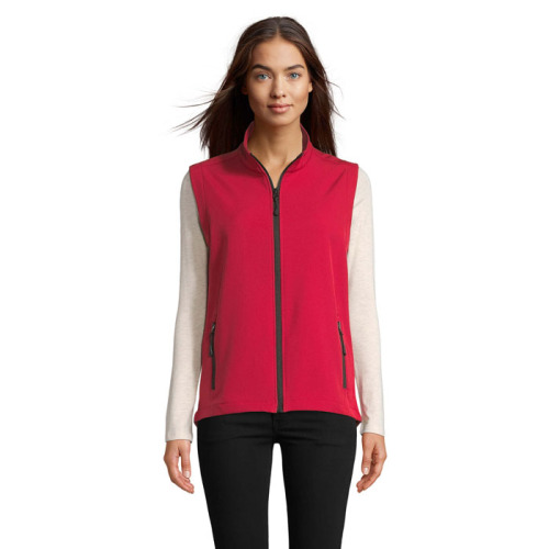 RACE BW WOMENSOFTSHELL Pepper Red S02888-PE-L 