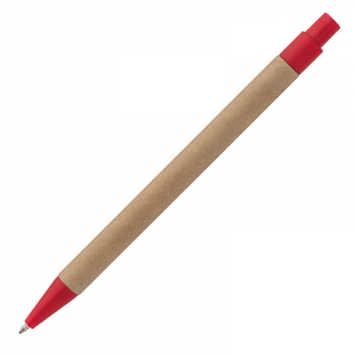 Długopis ekologiczny BRISTOL czerwony 039705 (4)