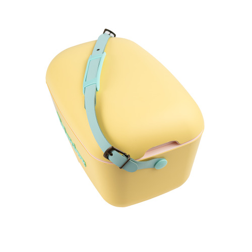 Polarbox lodówka 12L Żółty – Błękitny Pop PBX129268 (5)