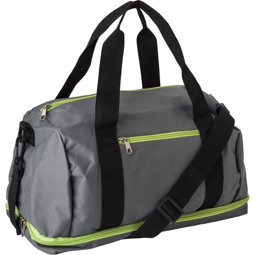 Mała torba sportowa, podróżna zielony V0961-06 (1)