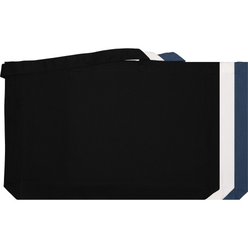 Torba z bawełny organicznej z długimi uszami 270 g/m2 BARI Czarny 322903 (4)