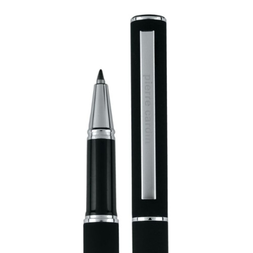 Zestaw etui na wizytówki i pióro kulkowe touch pen CONCORDE Pierre Cardin Czarny B3500700IP303 (3)