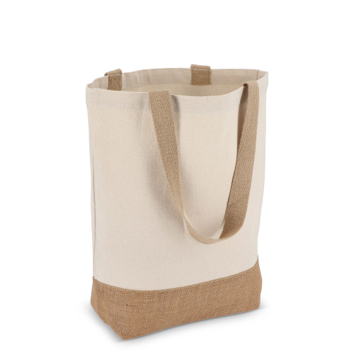 Torba bawełniano-jutowa OEKO-TEX® 41 x 13 x 41 cm 320 g/m² Ecru LT95374-N0054 (2)
