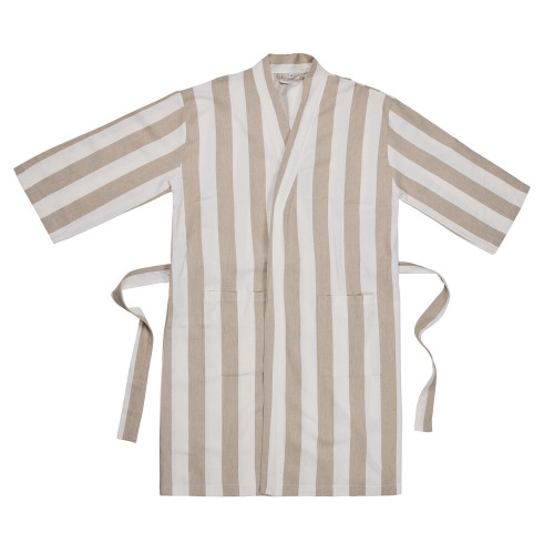 Szlafrok VINGA Ornos L/XL Beżowy VG620-20 (1)