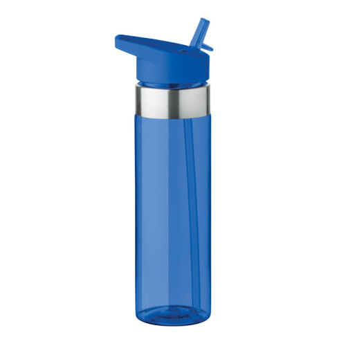 Butelka z tritanu 650ml przezroczysty niebieski MO9227-23 