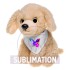 Cobi, pluszowy pies jasnobrązowy HE747-18  thumbnail
