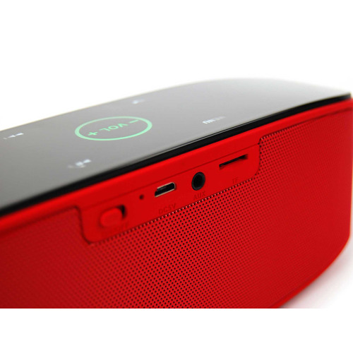 Głośnik Bluetooth z panelem dotykowym Xblitz Emotion Czerwony EG 036005 (4)