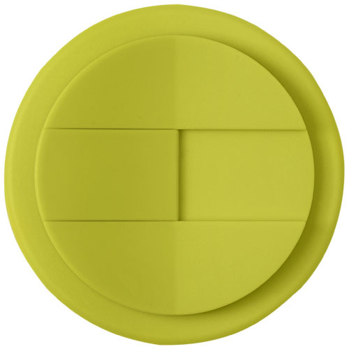 Kubek Americano® Eco z recyklingu o pojemności 350 ml z pokrywą odporną na zalanie Limonka 21042509 (3)