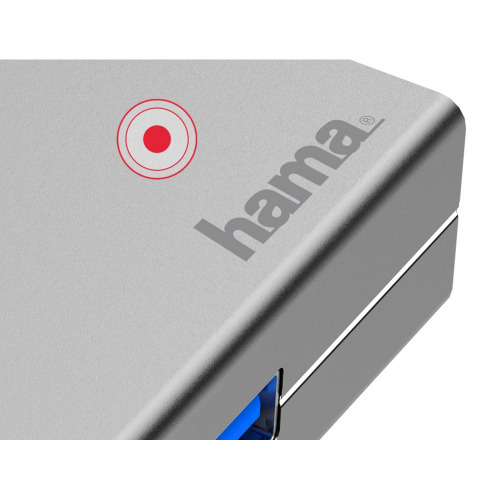 Hub USB, USB-C, HDMI Hama Szary VH070-19 (4)