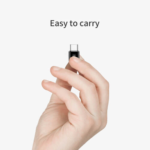Adapter micro-USB do USB typ-C czarny EG 049303 (1)