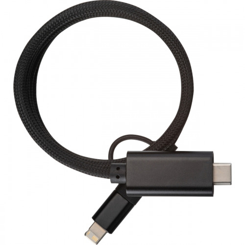 Magnetyczny kabel do ładowania BIANKA Czarny 3477903 (1)