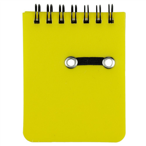 Notatnik z długopisem żółty V2575-08 (2)