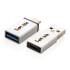 Zestaw adapterów USB A / USB C srebrny P300.102 (7) thumbnail