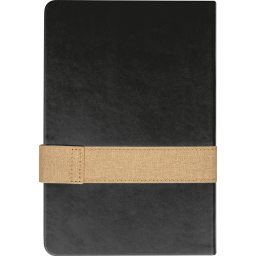 Notatnik A5 w linie DOUGLAS Czarny 2422703 (4)