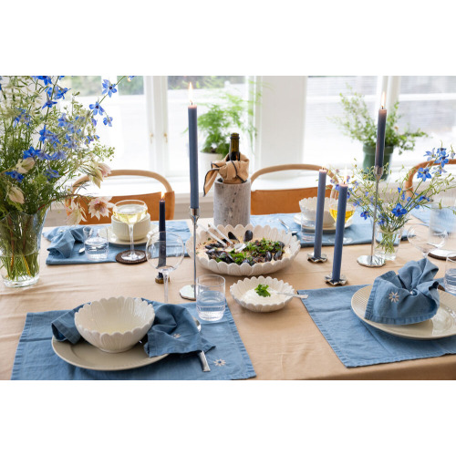 EDEN ŚCIERECZKA KUCHENNA DENIM, ZESTAW 2 SZT., NIEBIESKI Niebieski 5018584- (5)