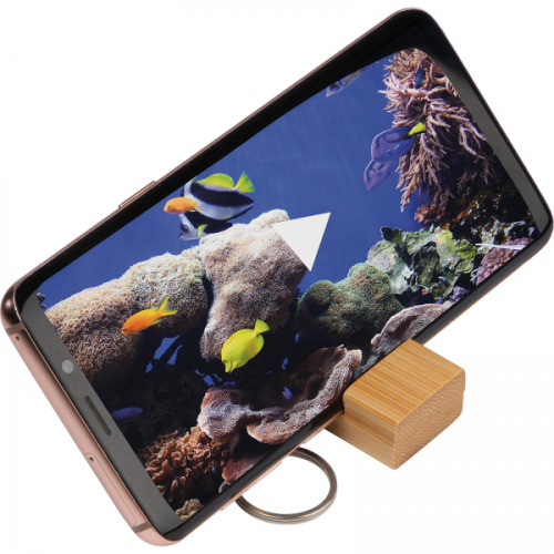 Breloczek - stojak na telefon TABITHA Beżowy 9264713 (3)