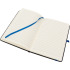 Notatnik A5 w linie SILKE Niebieski 2386704 (4) thumbnail