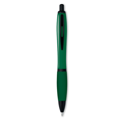 Kolorowy długopis z czarnym wy zielony MO8748-09 (2)