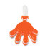 Kołatka w kształcie dłoni pomarańczowy KC6813-10  thumbnail