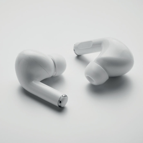 Słuchawki TWS z ABS Biały MO2079-06 (5)