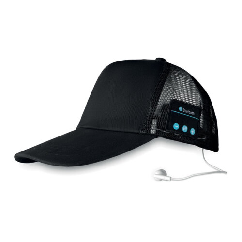 Bluetooth czapka z słuchawkami czarny MO9081-03 
