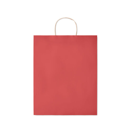 Duża papierowa torba czerwony MO6174-05 (1)