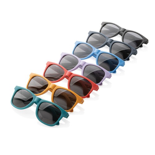 Okulary przeciwsłoneczne, PP z recyklingu fioletowy P453.899 (4)
